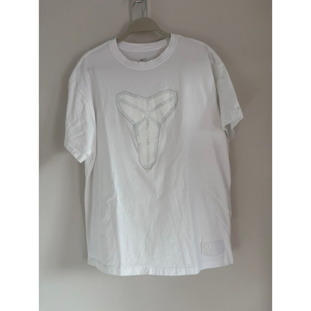 Nike Mens Kobe Bryant‎ Mamba Sheath Logo Loose Fit T-Shirt White Large L